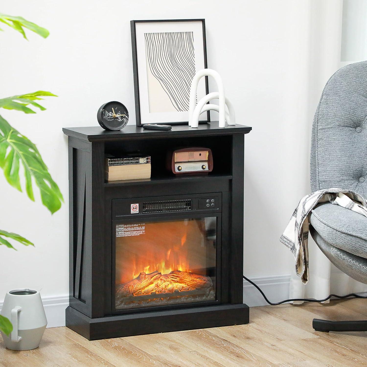 Chimenea Eléctrica Genérico 1400W con Control Remoto