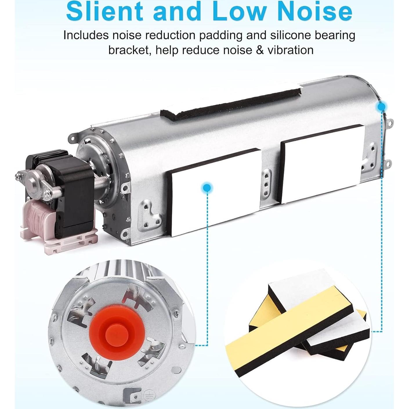 Ventilador de Chimenea Hipoilk GA3700 160 CFM 3000 RPM