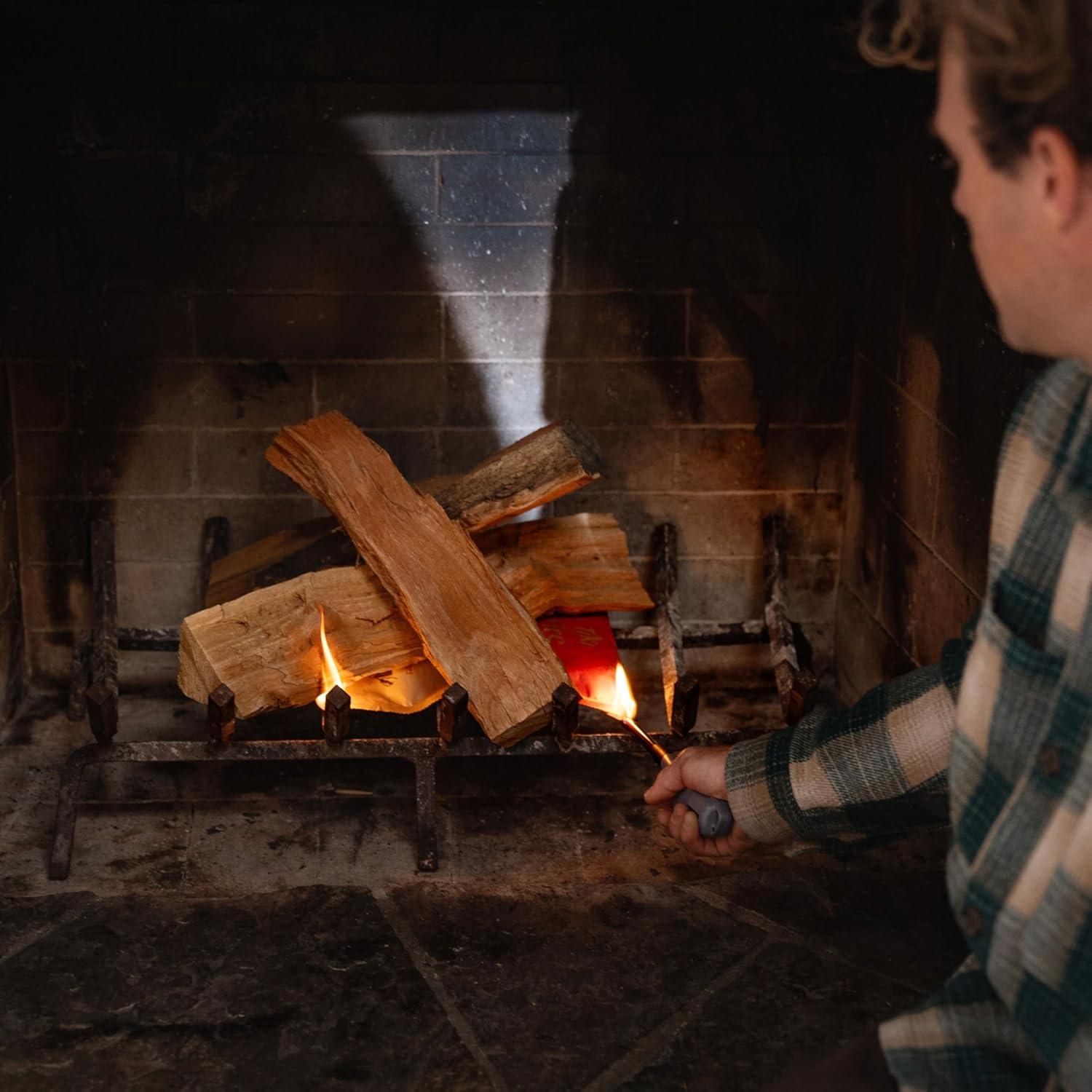Paquete de 10 Encendedores TIKI para Fuego Rápido 0,45 kg