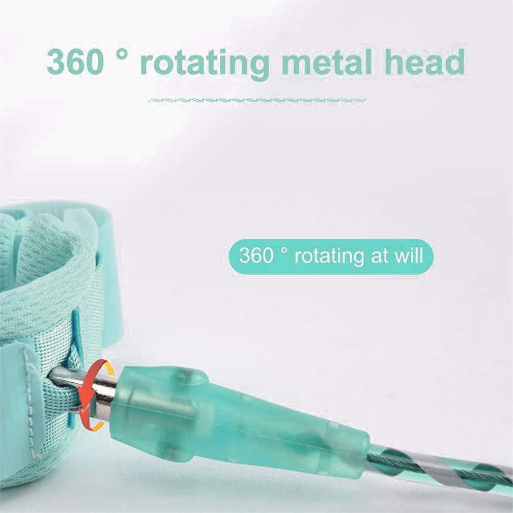 Correa Antipérdida para Niños Verde 2m con Cerradura