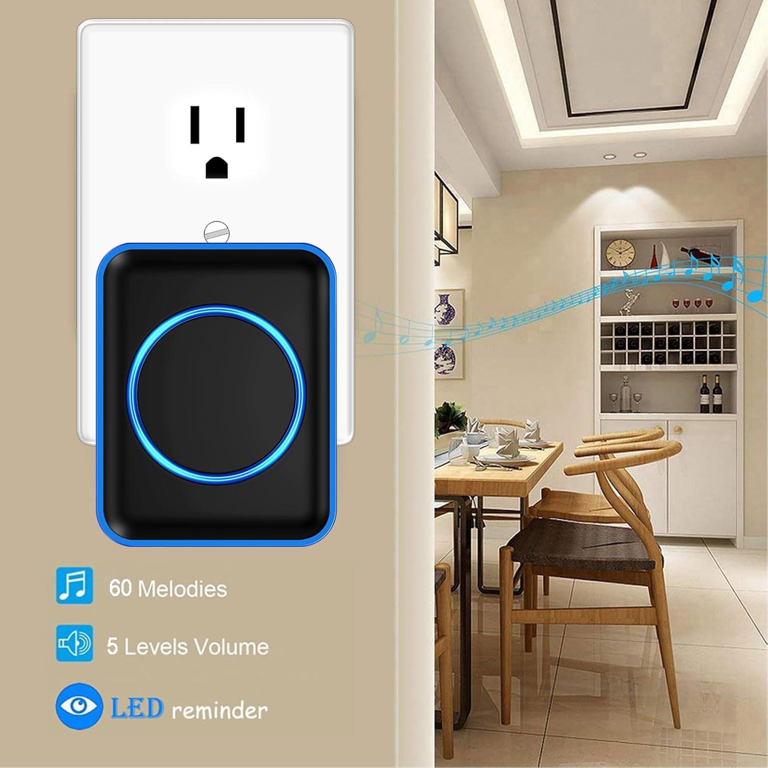 Pulsador de Cuidador FullHouse Inalámbrico 304m SOS IP55