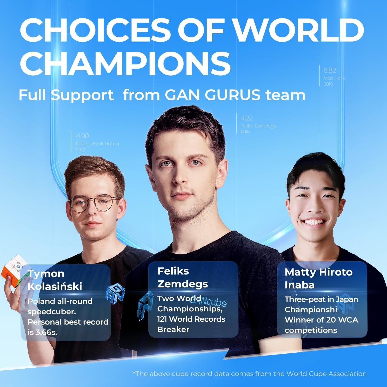 Cubo de Velocidad GAN 356 M 3x3 Magnético Antiestrés