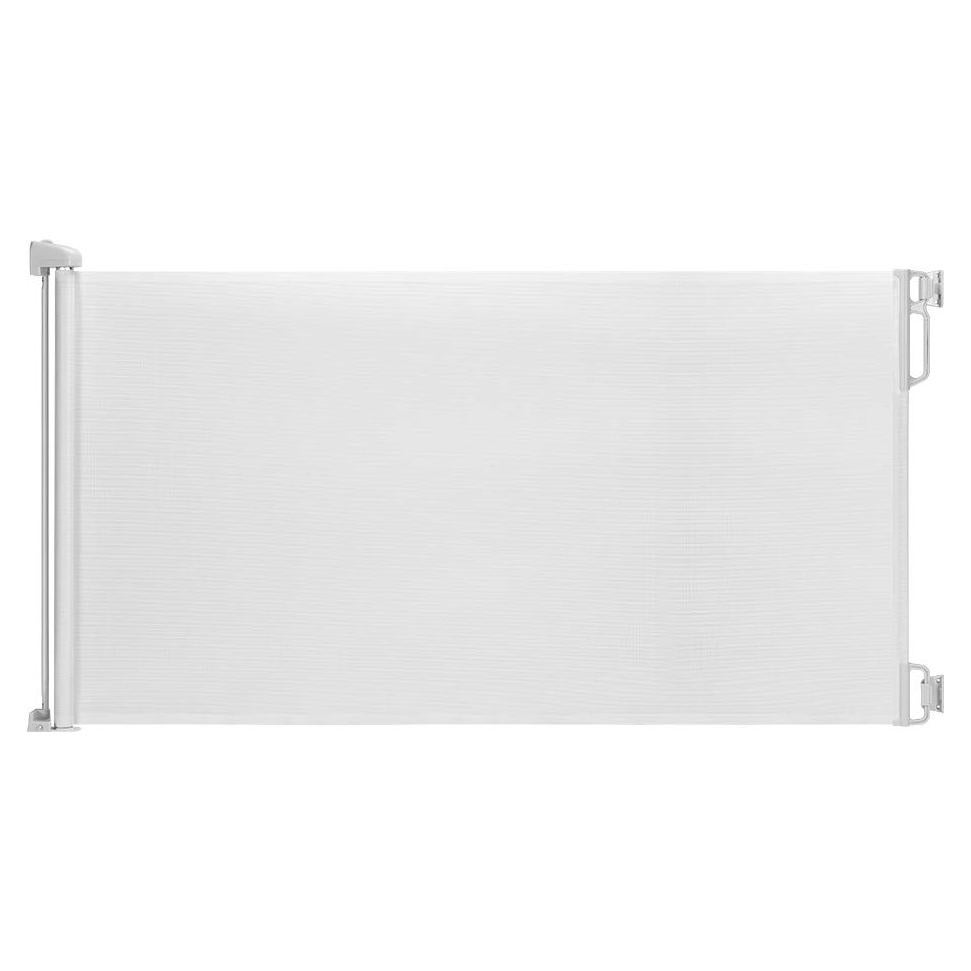 EasyBaby Puerta Retráctil Extra Ancha 83.82 cm Blanco