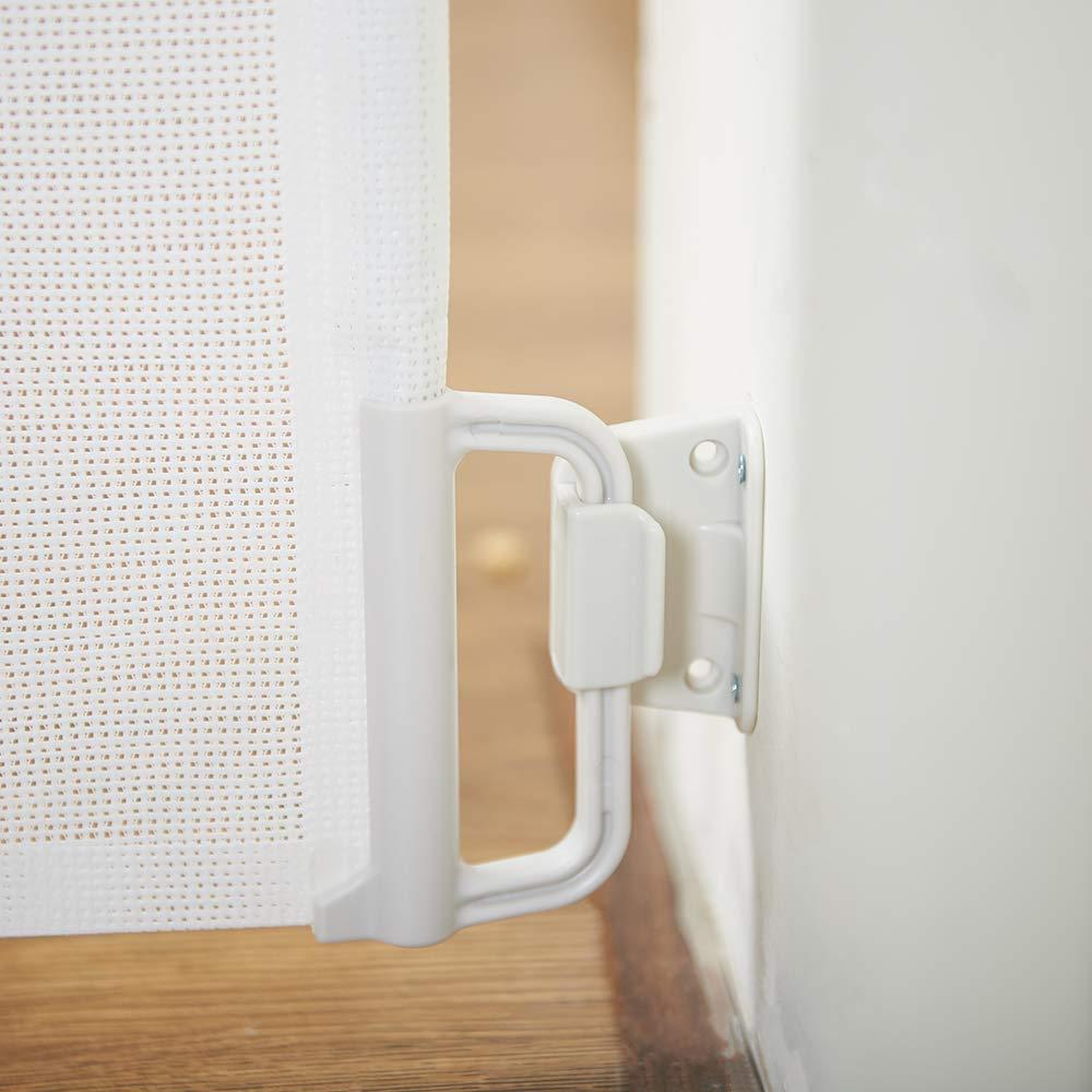 EasyBaby Puerta Retráctil Extra Ancha 83.82 cm Blanco