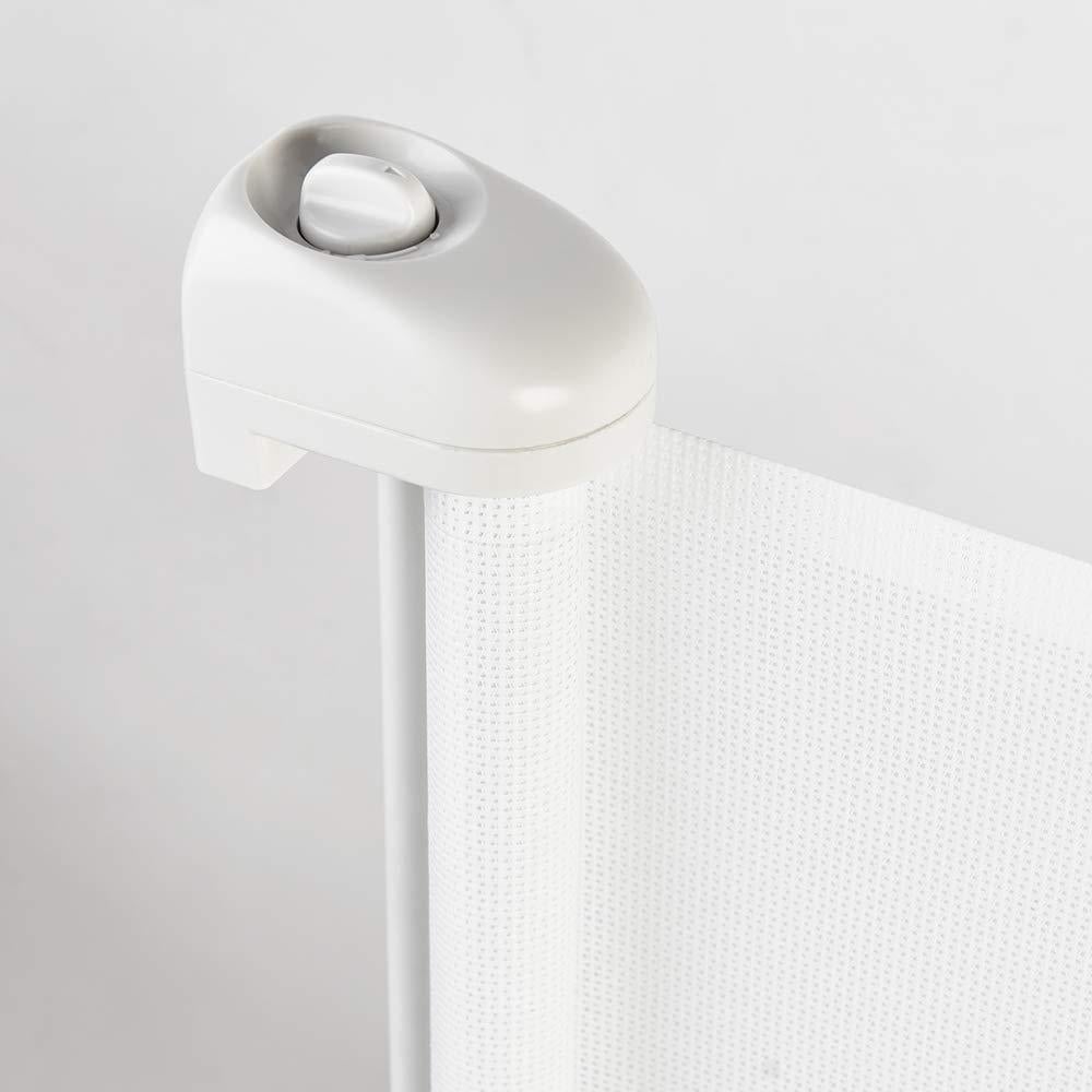 EasyBaby Puerta Retráctil Extra Ancha 83.82 cm Blanco