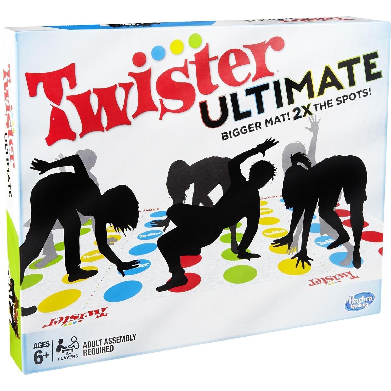 Juego Twister Ultimate Hasbro - Alfombra Grande Multicolor