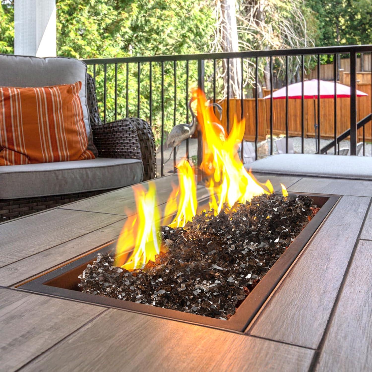 Cristales para Fogata Goaste 5.44kg Negro Ónix 1.27cm