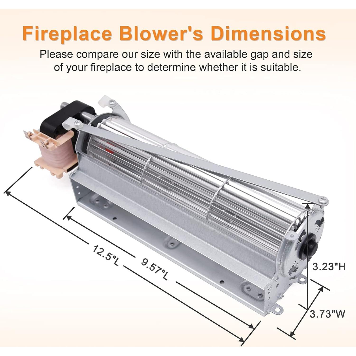 Kit Soplador Chimenea Adviace BLOT 130 CFM 120V