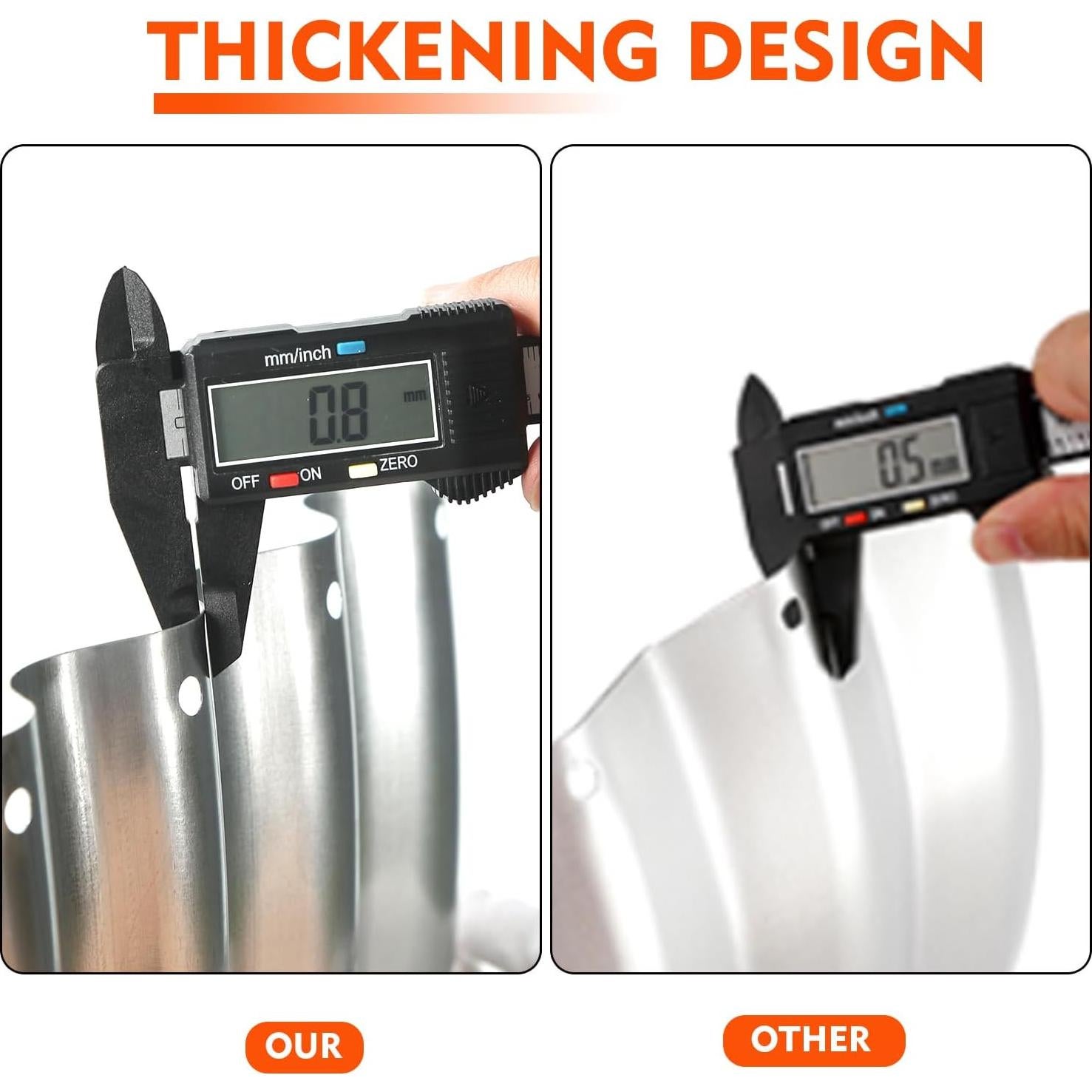 Anillo de Fuego YSEJOMP Redondo 91 cm Galvanizado Plata