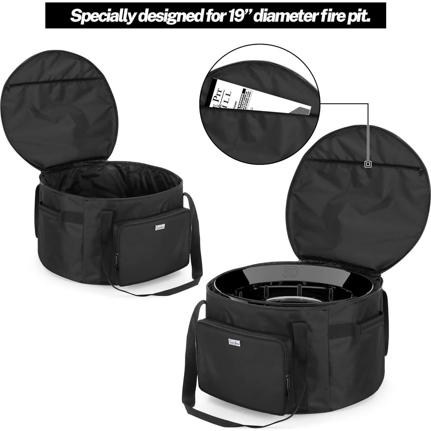 Bolsa de Transporte Samdew para Fogata 19" Negra