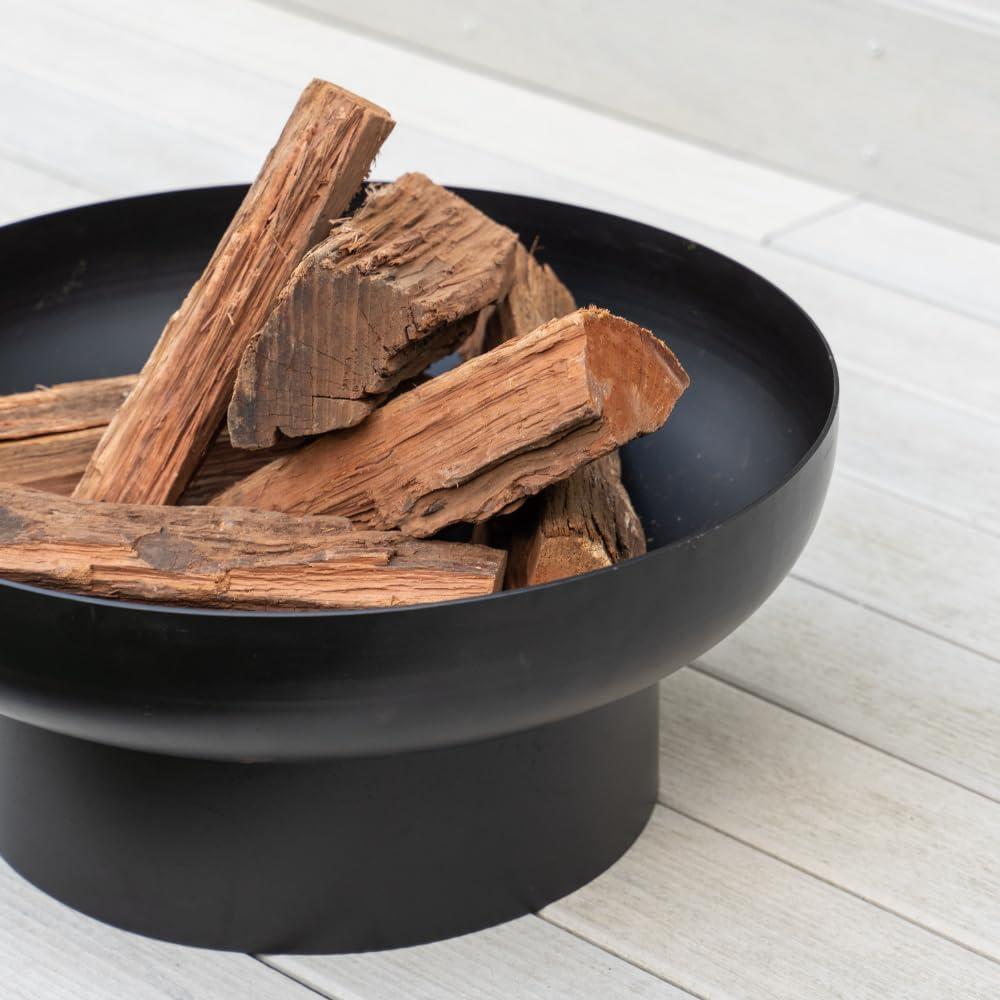 Mesa de Fogata DENKOE Redonda de Hierro Fundido 63.5 cm