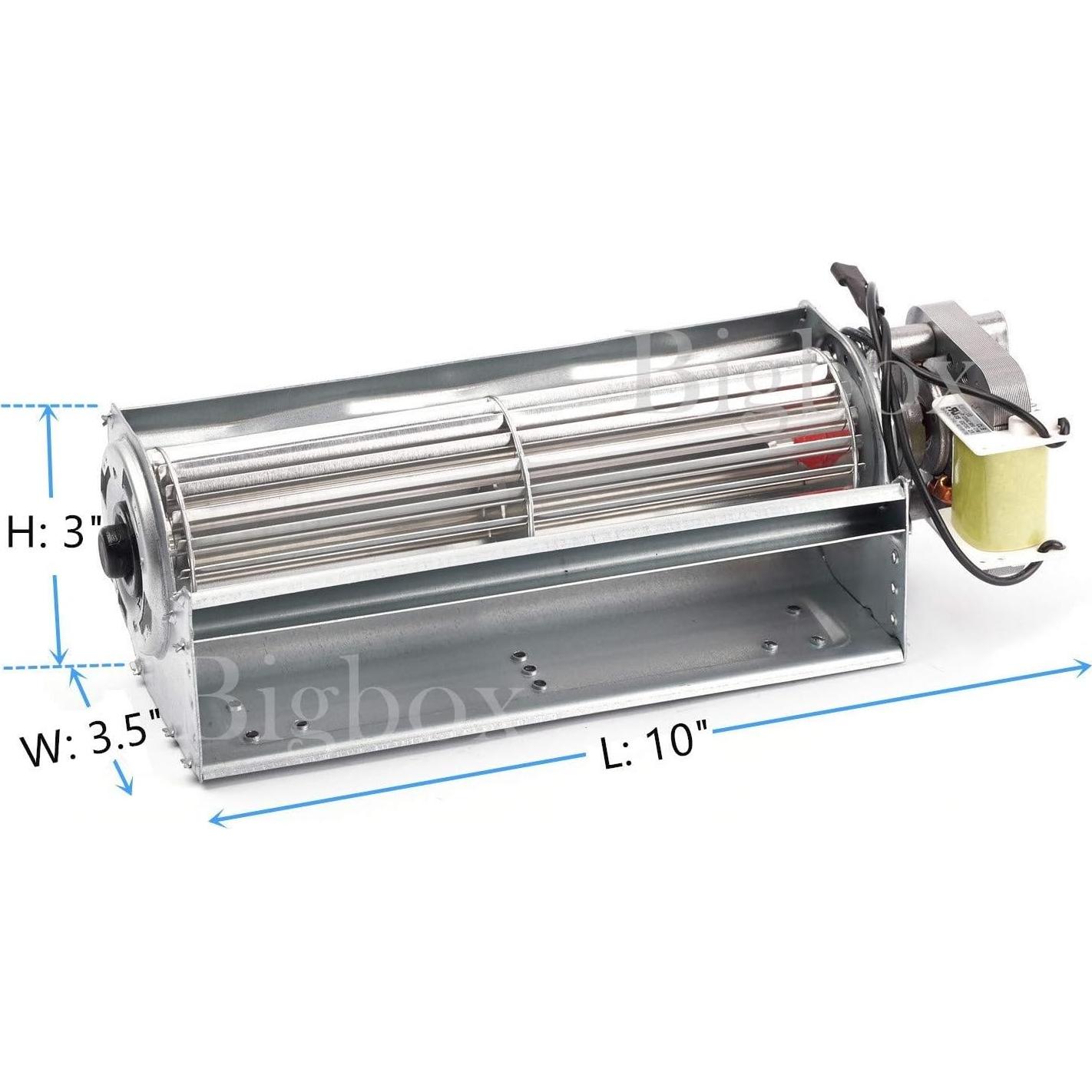 Ventilador de Reemplazo Adviace para Chimenea Eléctrica 75 CFM