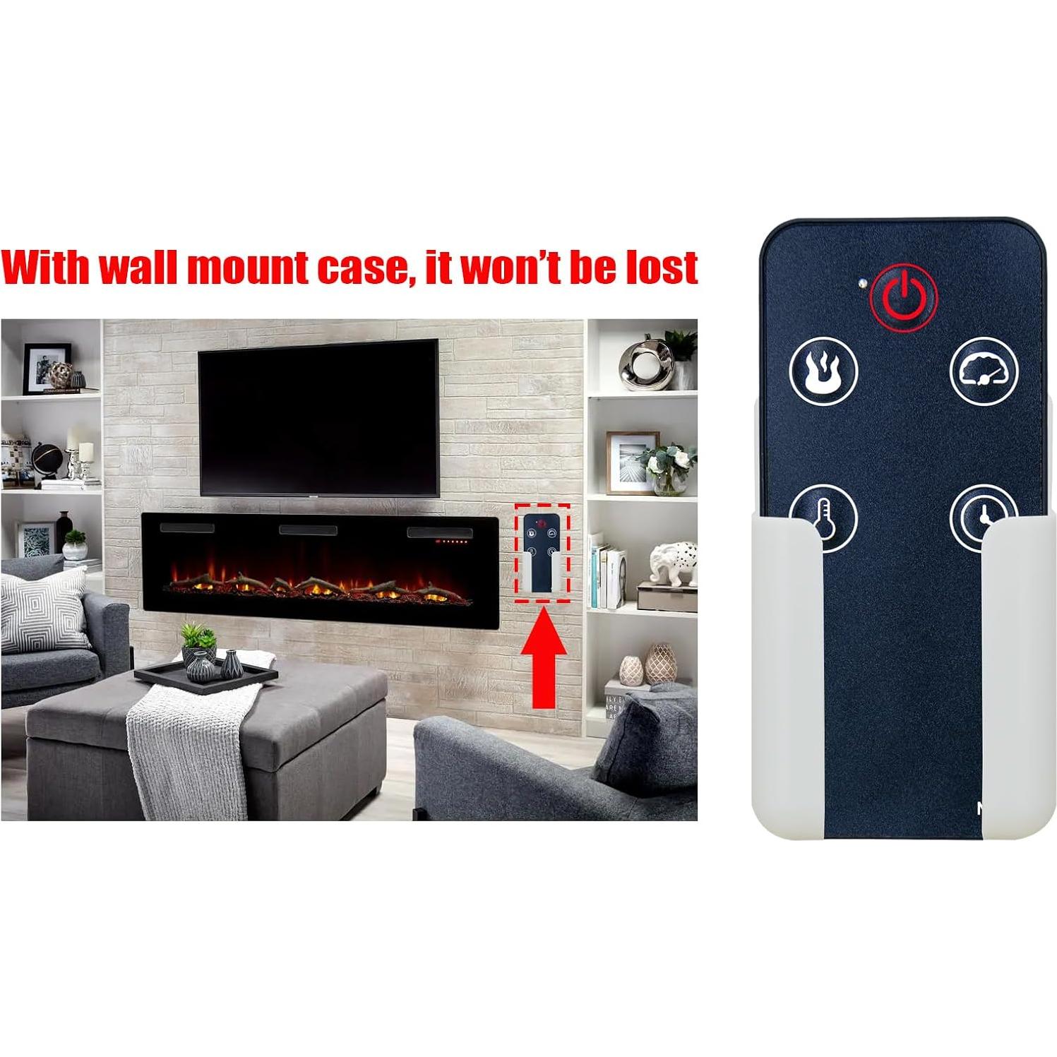 Control Remoto Reemplazo Greentouch RC-HE85EL01 para Calefactor