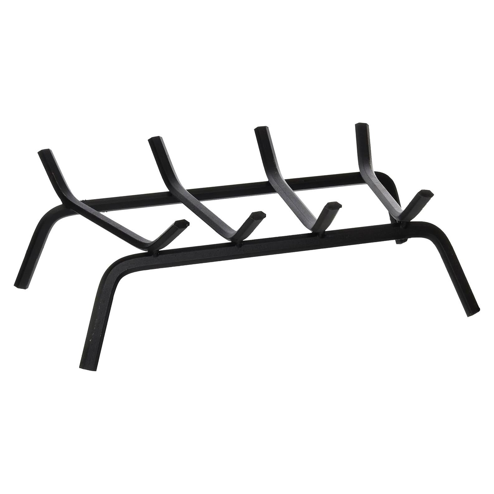 Rejilla de Chimenea Panacea 45,72 cm Hierro Forjado Negra