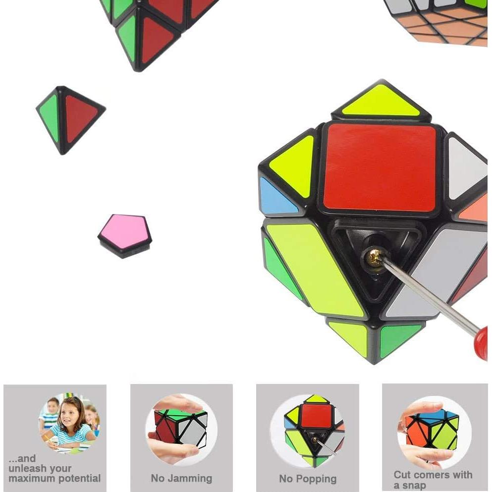 Conjunto de Cubos de Velocidad 13 Piezas Yongjun para Niños y Adultos