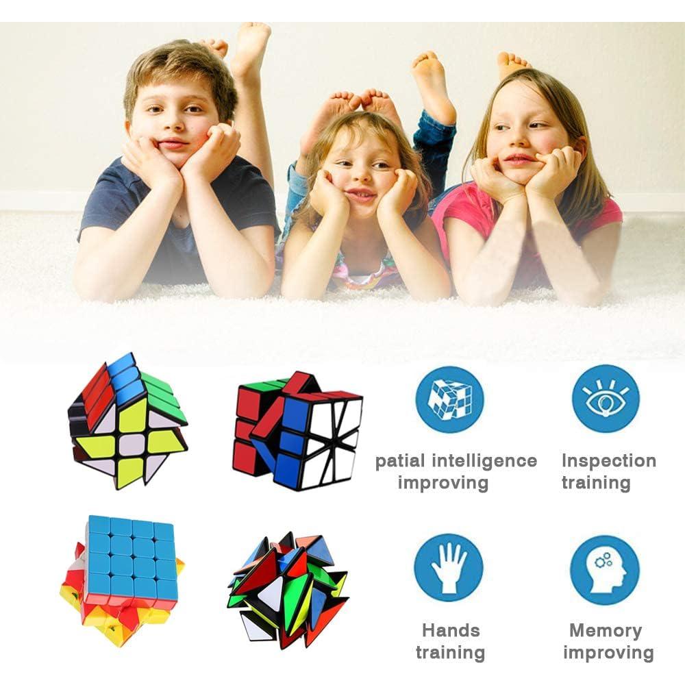 Conjunto de Cubos de Velocidad 13 Piezas Yongjun para Niños y Adultos