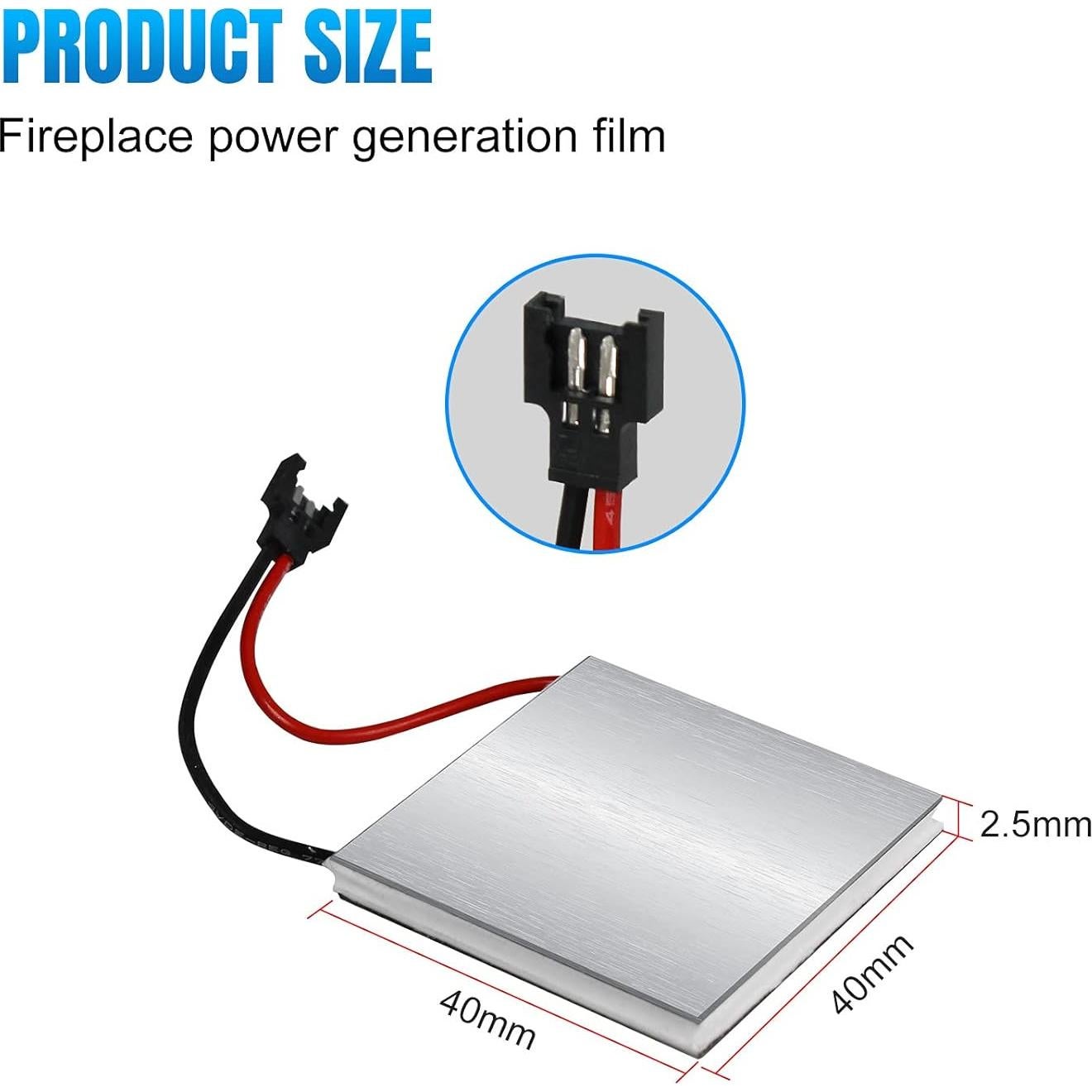 Accesorios Ventilador Chimenea Acekiss Motor y Hoja 40mm