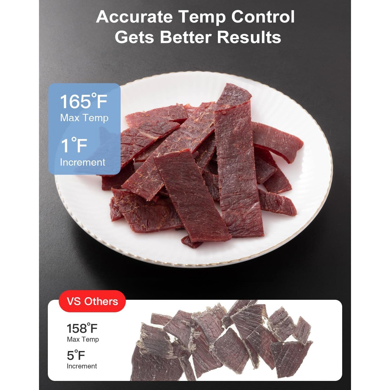 Deshidratador de Alimentos CROWNFUL CF-FD01 7 Bandejas Acero Inoxidable