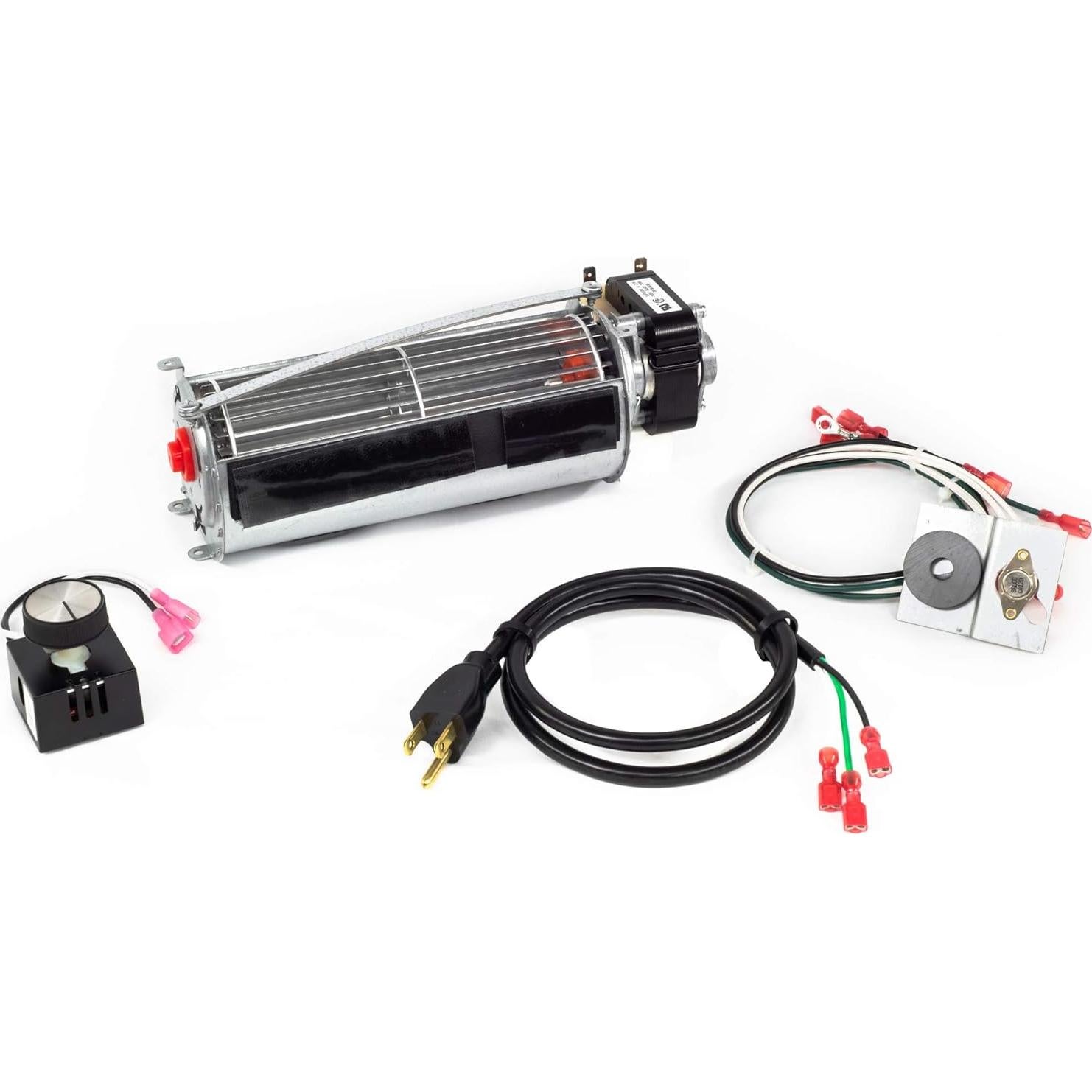 Kit Ventilador FK15 FireplaceBlowersOnline | Silencioso y Eficiente