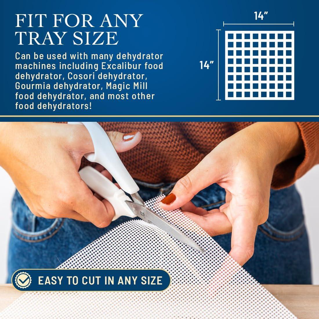 Hojas de Deshidratador Lova 12 Piezas 35.5x35.5cm Silicona