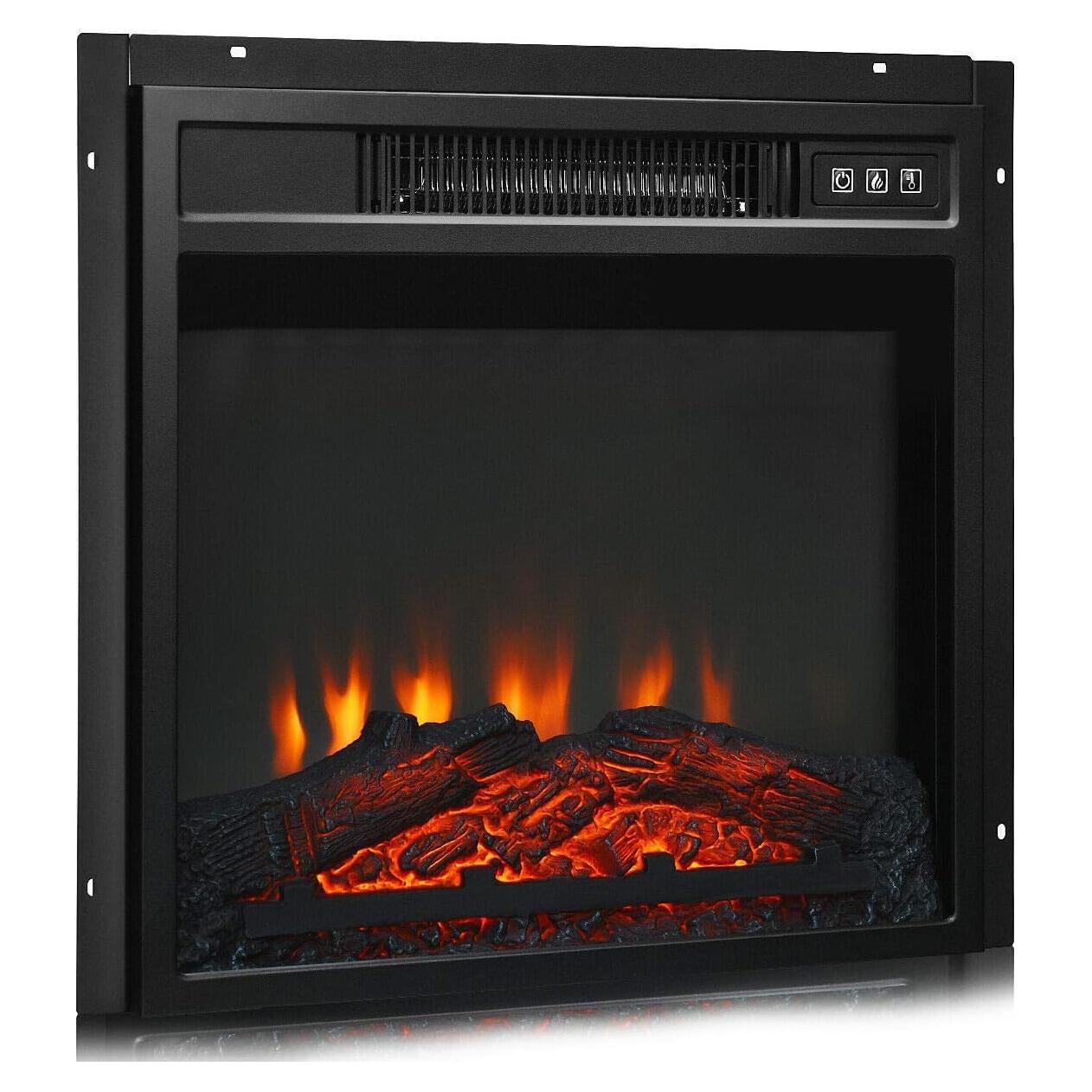 Chimenea Eléctrica HPW 1400W Montada en Pared con Control Remoto