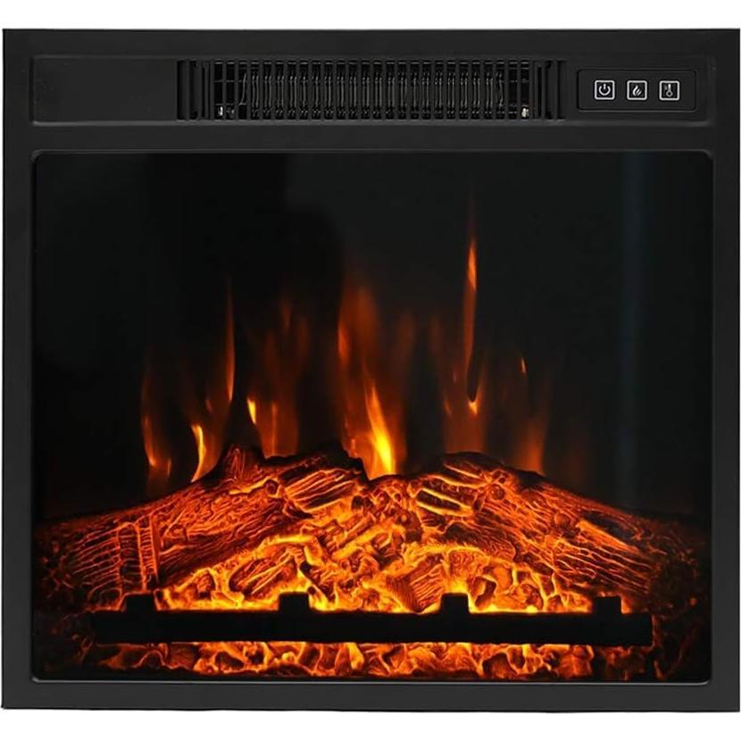 Chimenea Eléctrica HPW 1400W Montada en Pared con Control Remoto