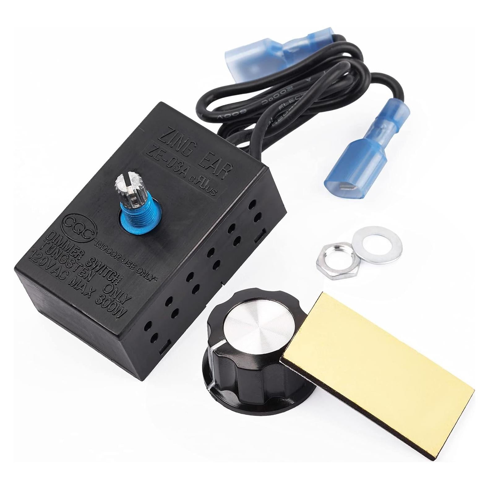 Interruptor de Velocidad Hiorucet 120V para Estufas de Leña