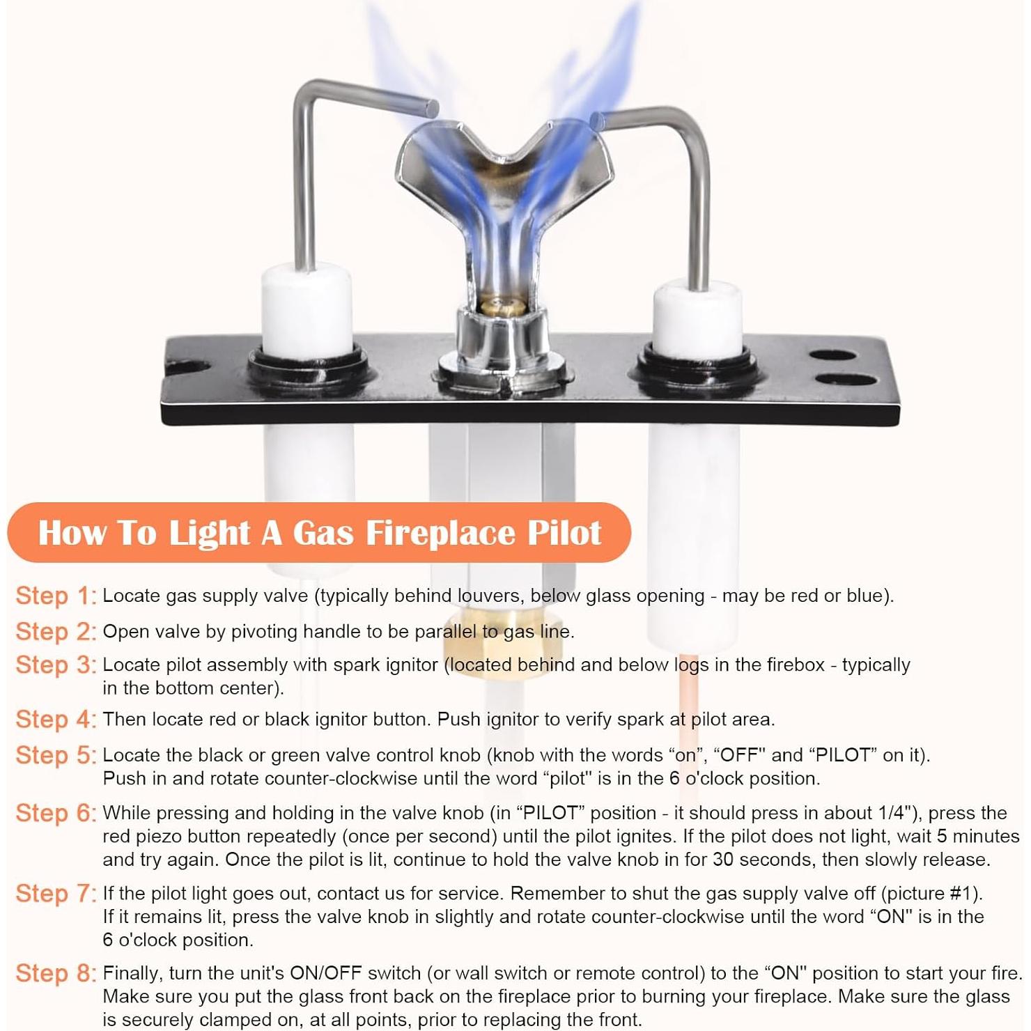 Conjunto de Piloto IPI Hiorucet 2090-012 Gas Natural