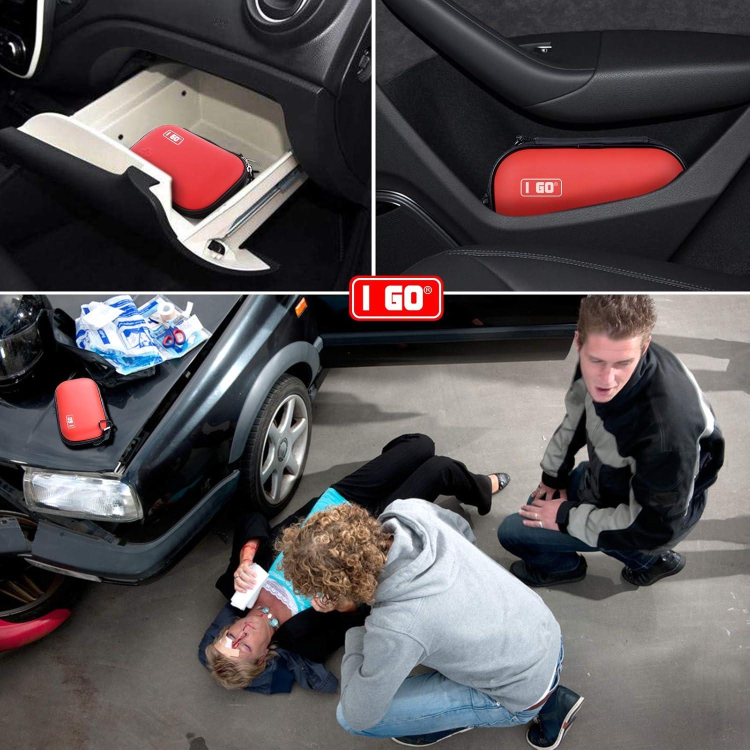 Kit de Primeros Auxilios I GO 85 Piezas Compacto Rojo