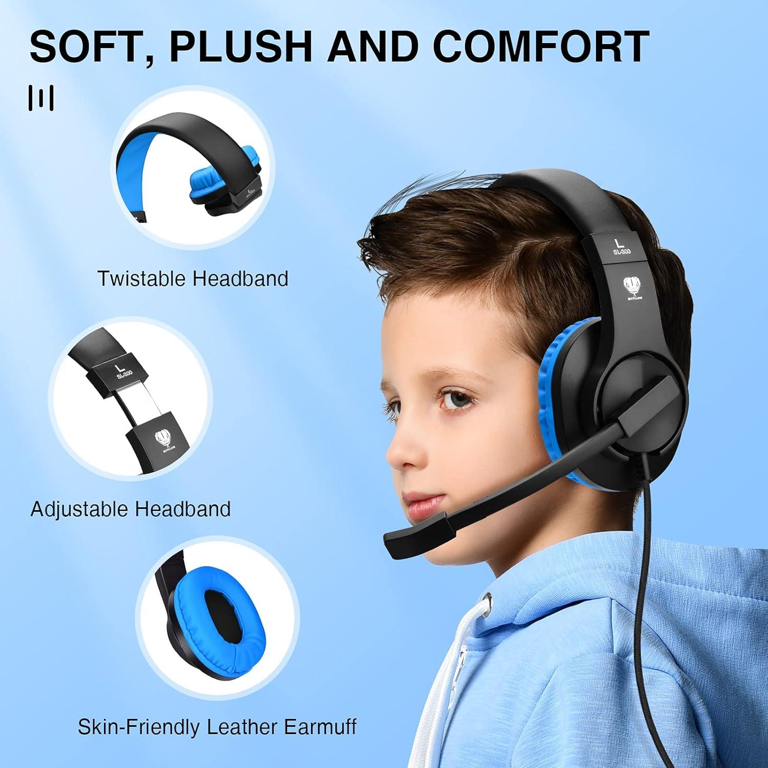 Auriculares Gaming BlueFire Over-Ear 3.5mm Azul