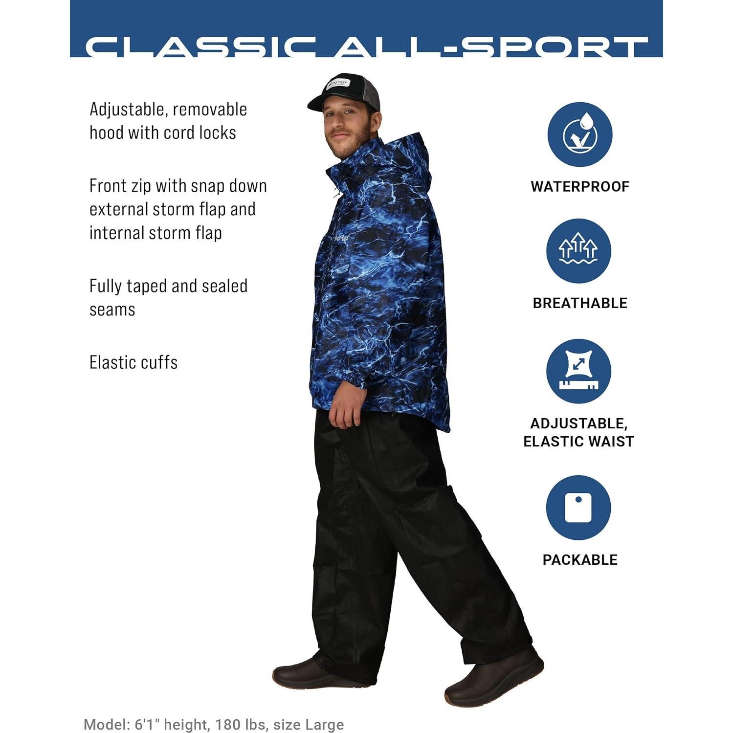 Traje de Lluvia FROGG TOGGS Clásico Hombre XX-Large