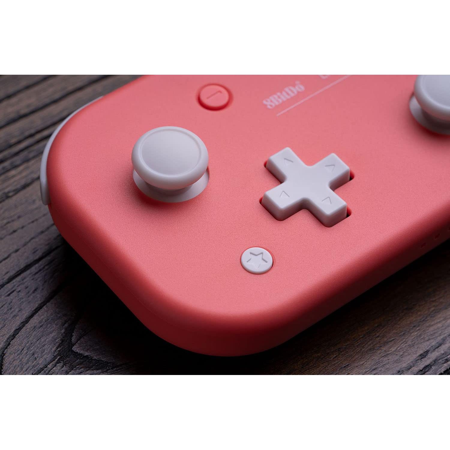 Controlador Bluetooth 8Bitdo Lite 2 Rosa para Switch y Android