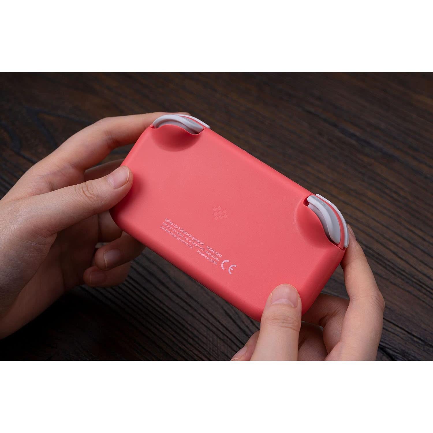 Controlador Bluetooth 8Bitdo Lite 2 Rosa para Switch y Android