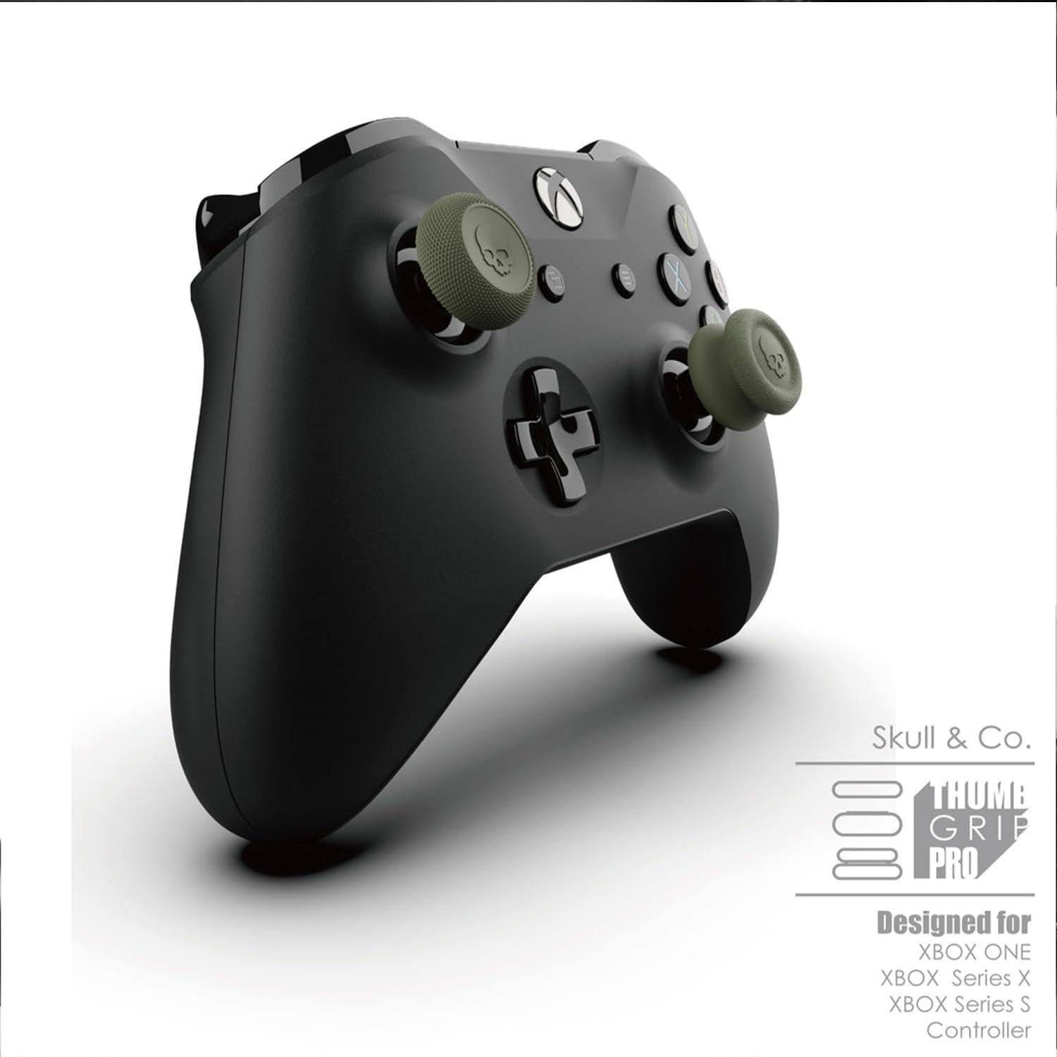 Tapas de Joystick Skull & Co. para Controlador Xbox - Negro, Set de 6