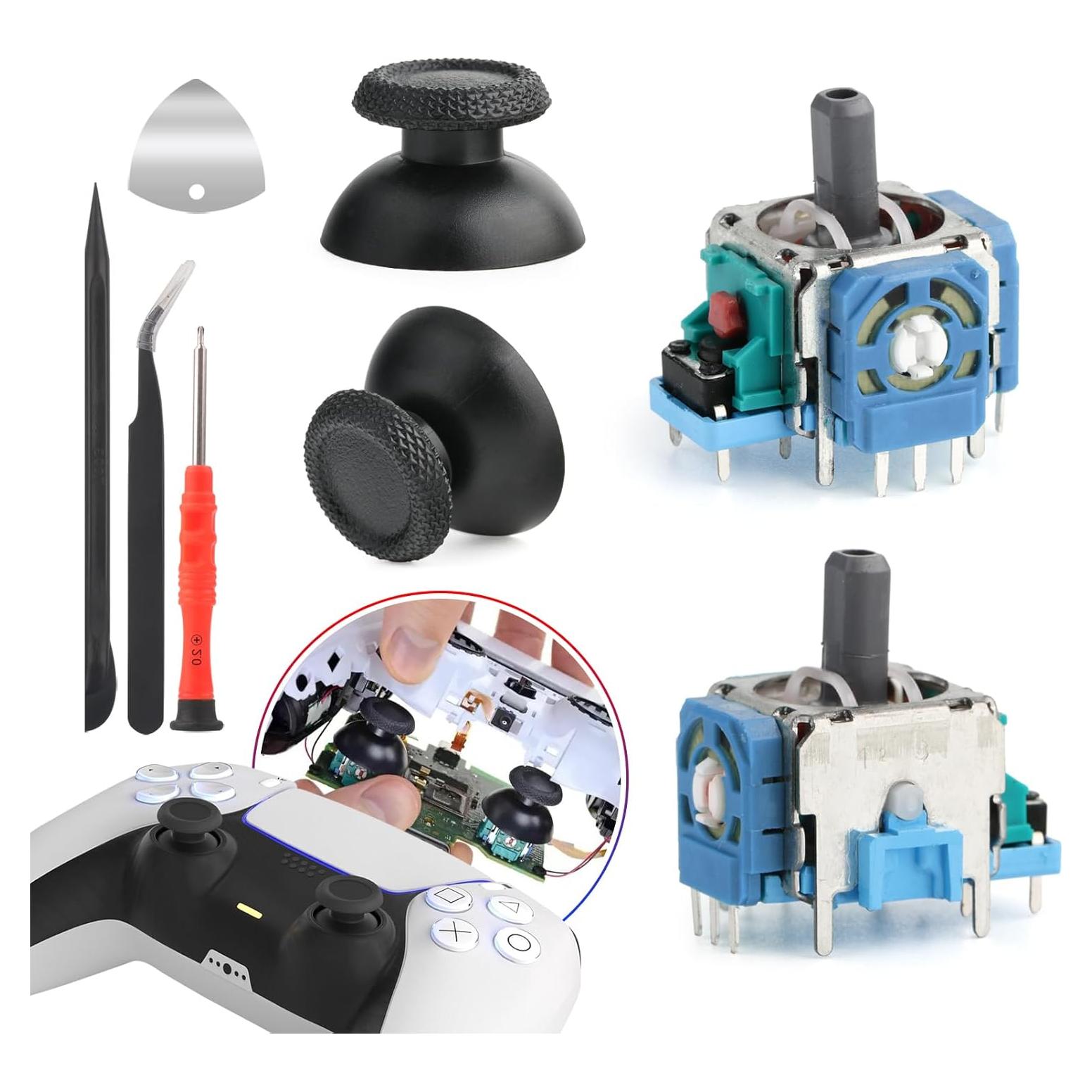 Reemplazo Joysticks Analógicos PS5 Sony - 2 Piezas Azul