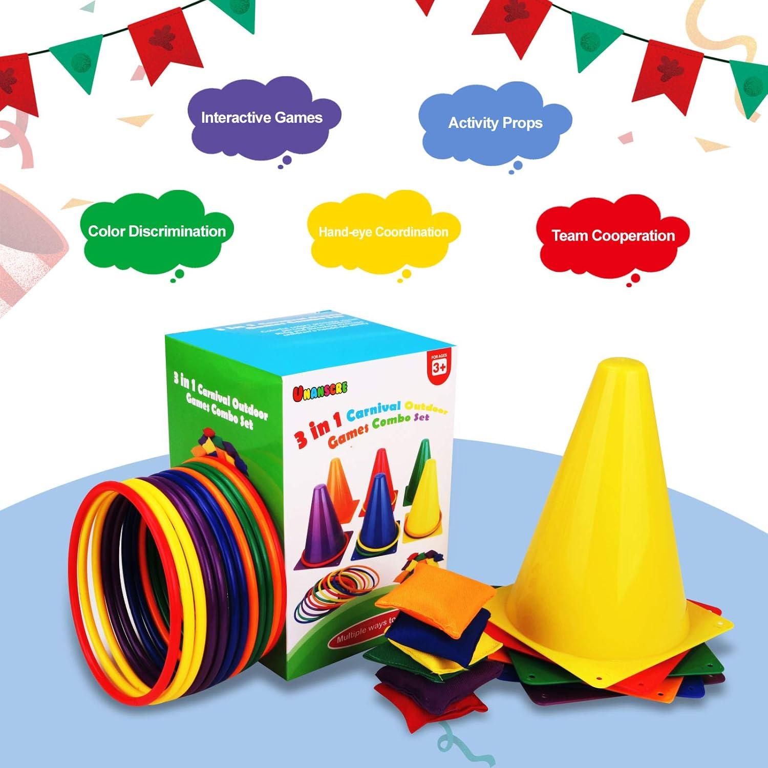 Conjunto de Juegos de Carnaval 31PCS unanscre para Niños