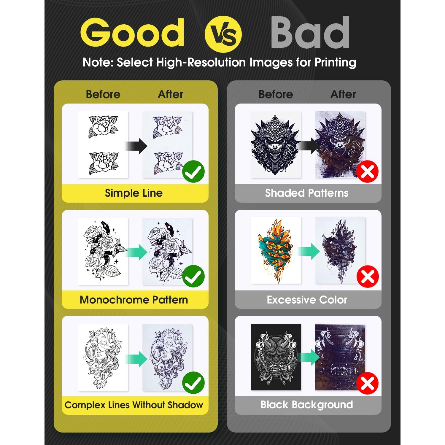 Impresora de Tatuajes Phomemo M08F Bluetooth Portátil Plata