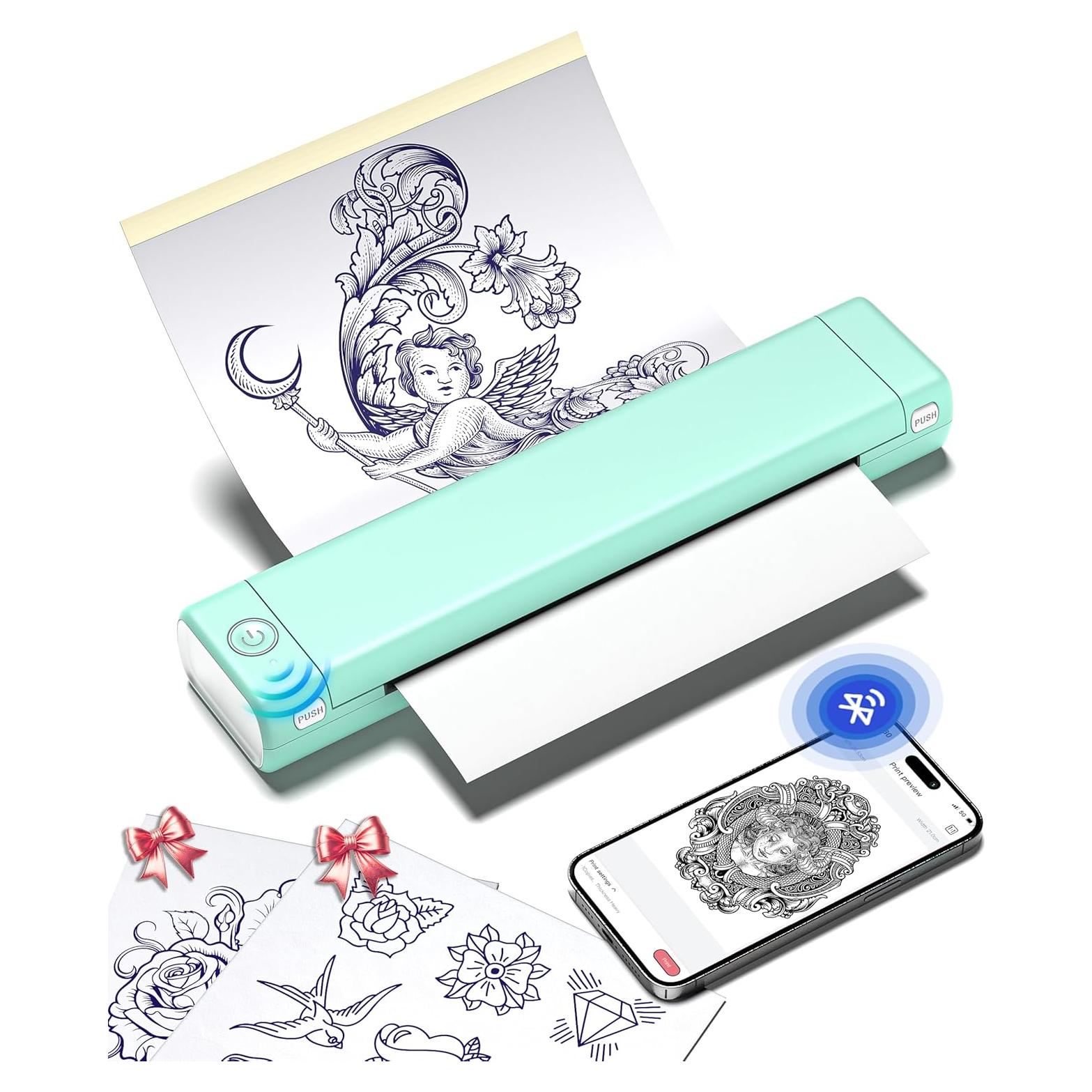 Impresora de Tatuajes Inalámbrica Phomemo M08F, 0.91 kg