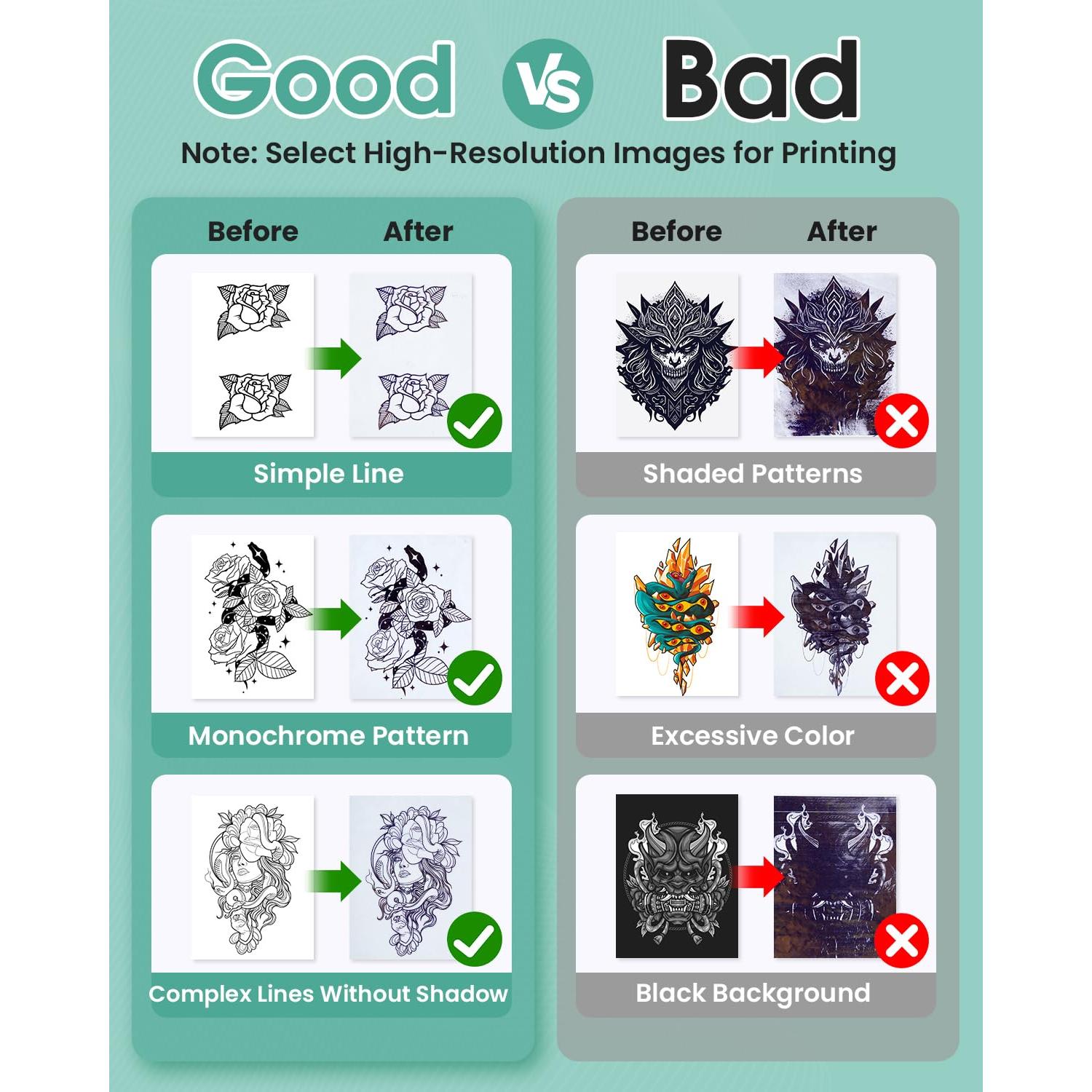 Impresora de Tatuajes Inalámbrica Phomemo M08F, 0.91 kg