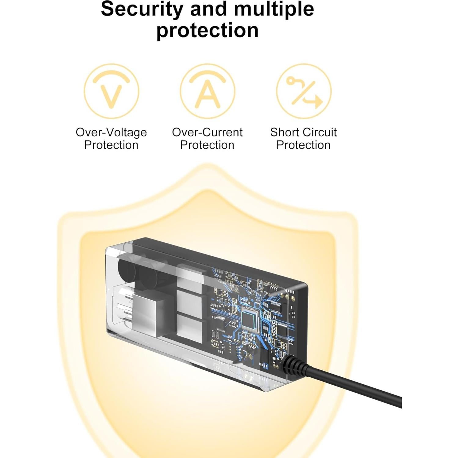 Cargador 42V 2A VHBW para Scooter Eléctrico Gotrax