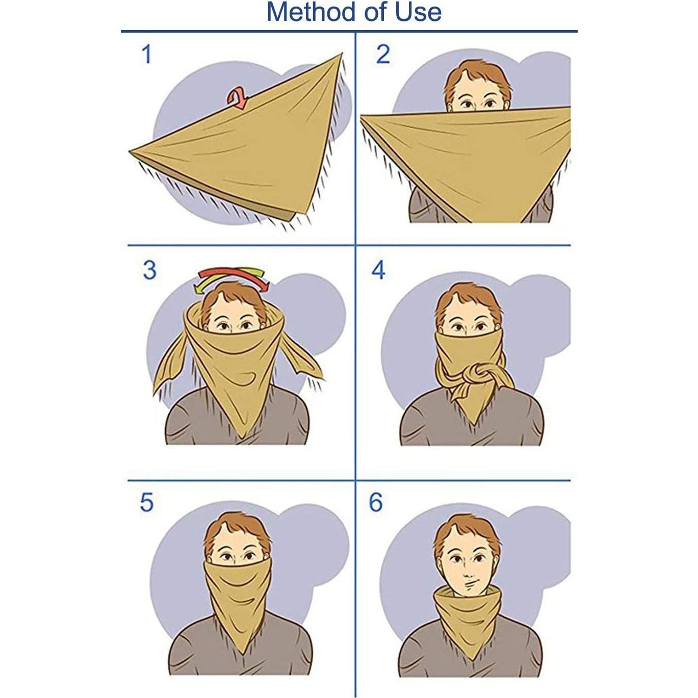 Bufanda Táctica Militar Luxns Shemagh 109 cm Algodón