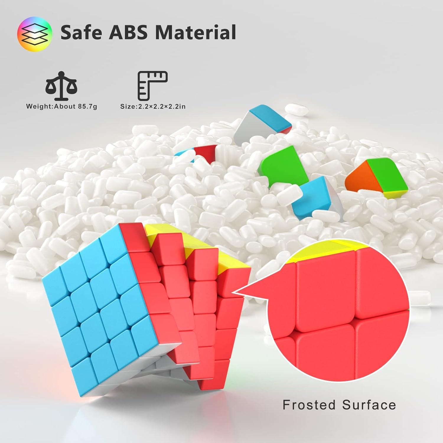 Set de Cubos Mágicos Vdealen 2x2 3x3 4x4 para Niños