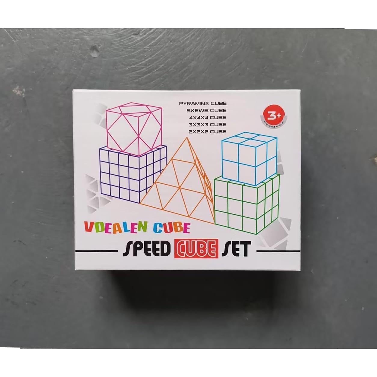 Set de Cubos Mágicos Vdealen 2x2 3x3 4x4 para Niños