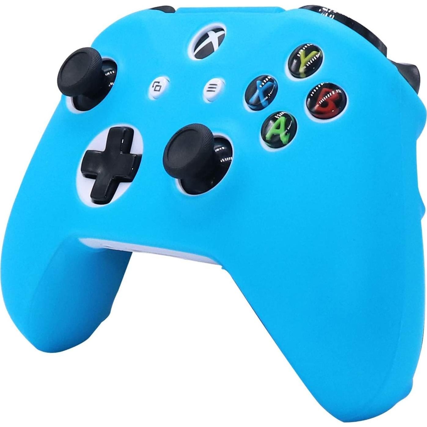 Funda de Silicona Azul para Controlador Xbox One S/X Antideslizante