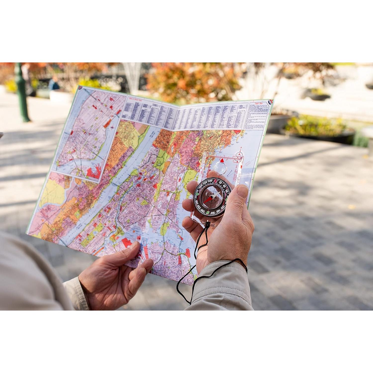 Brújula TurnOnSport - Brújula Compacta para Senderismo