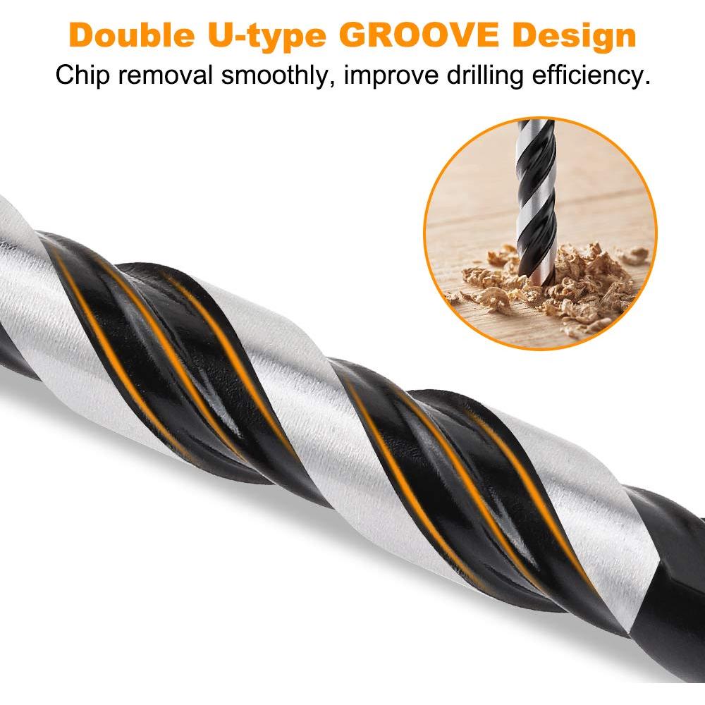 Juego de Brocas de Concreto TITGGI 6PCS Punta Carburo