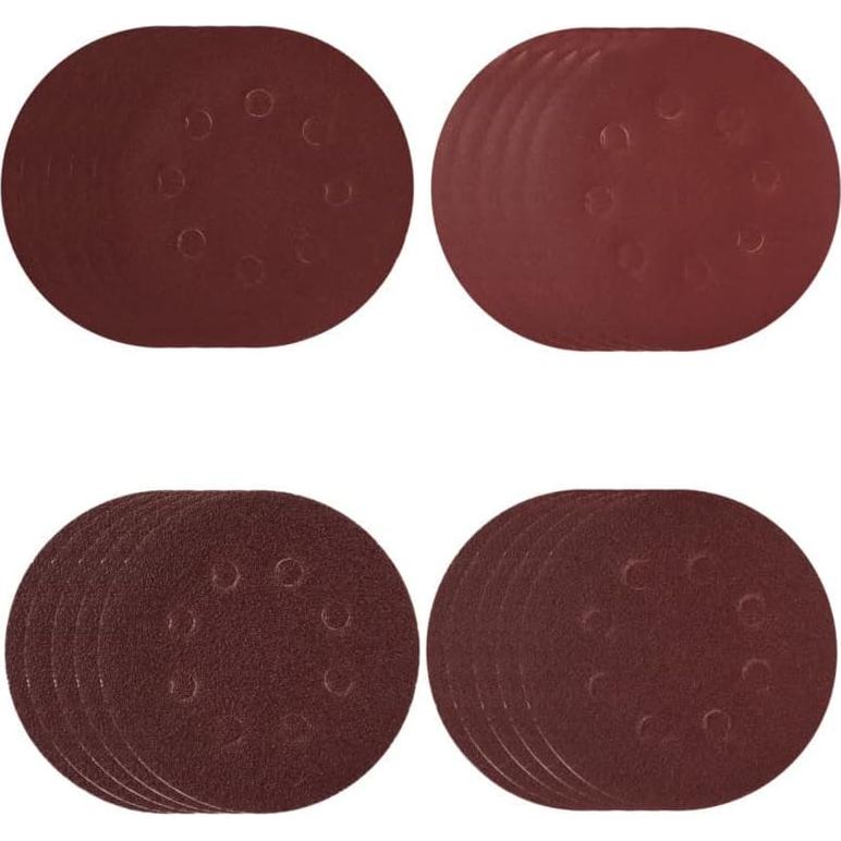 Kit de Papel de Lija Redondo Mixto SKIL 20 Piezas 12.7 cm 60-240 Granos