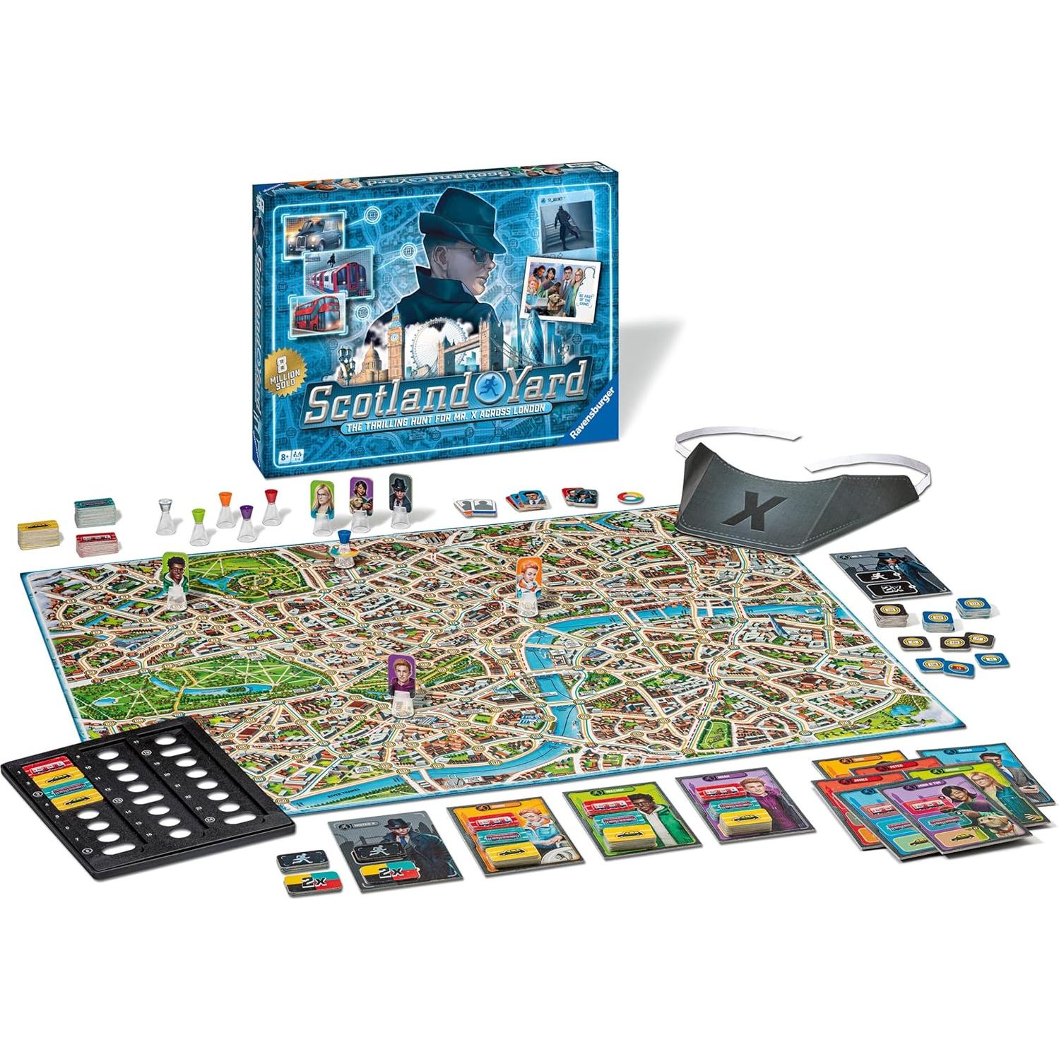 Juego de Mesa Scotland Yard Ravensburger - 2 a 6 Jugadores