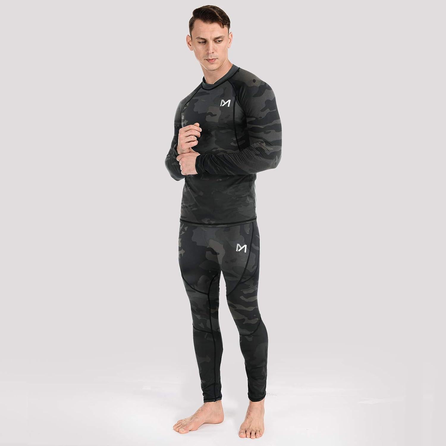 Ropa Interior Térmica MEETYOO para Hombres - Conjunto Capa Base