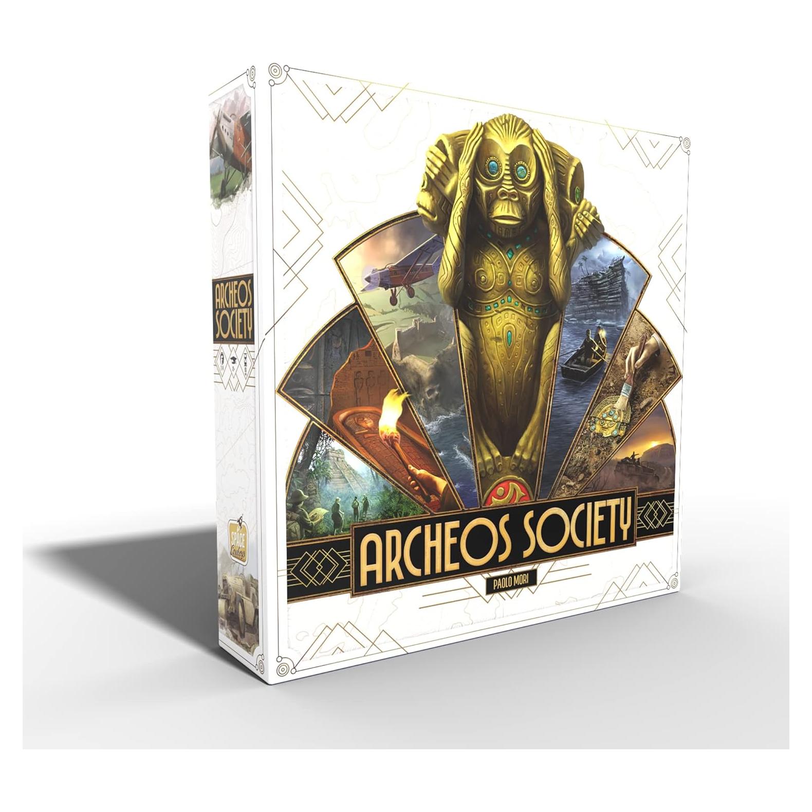 Juego de Mesa Archeos Society - Estrategia Arqueológica 2-6 Jugadores